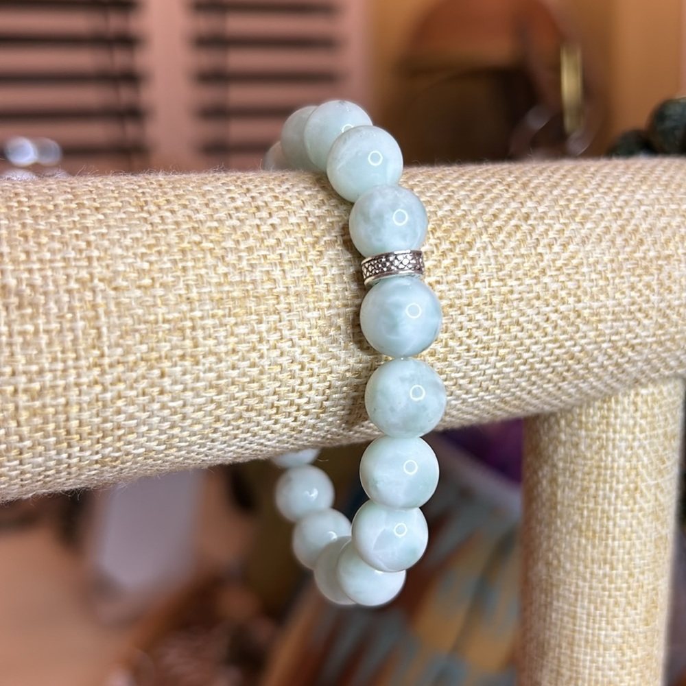 8mm Green angelite 🍈